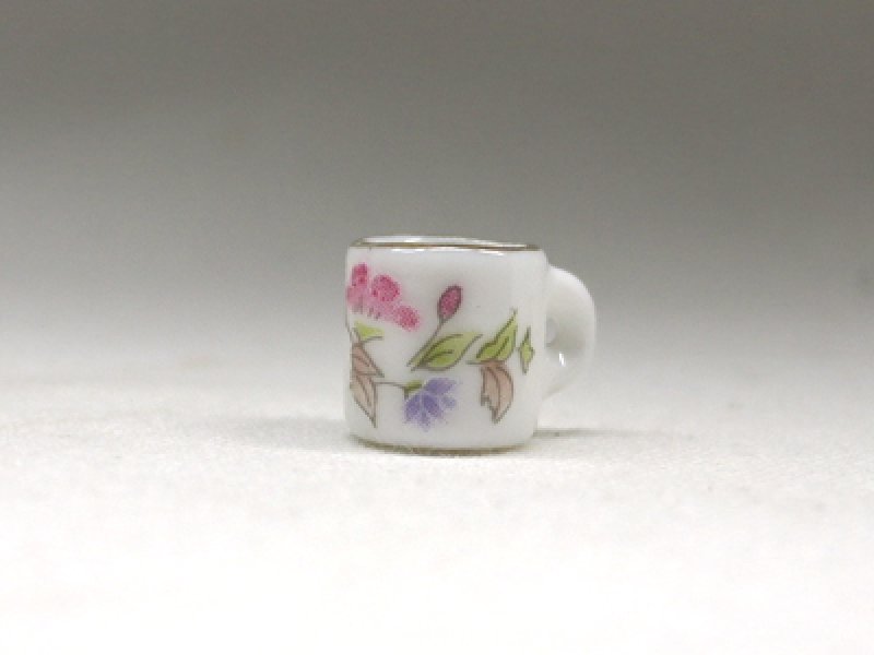 画像2: マグカップ　花柄　ピンク (2)