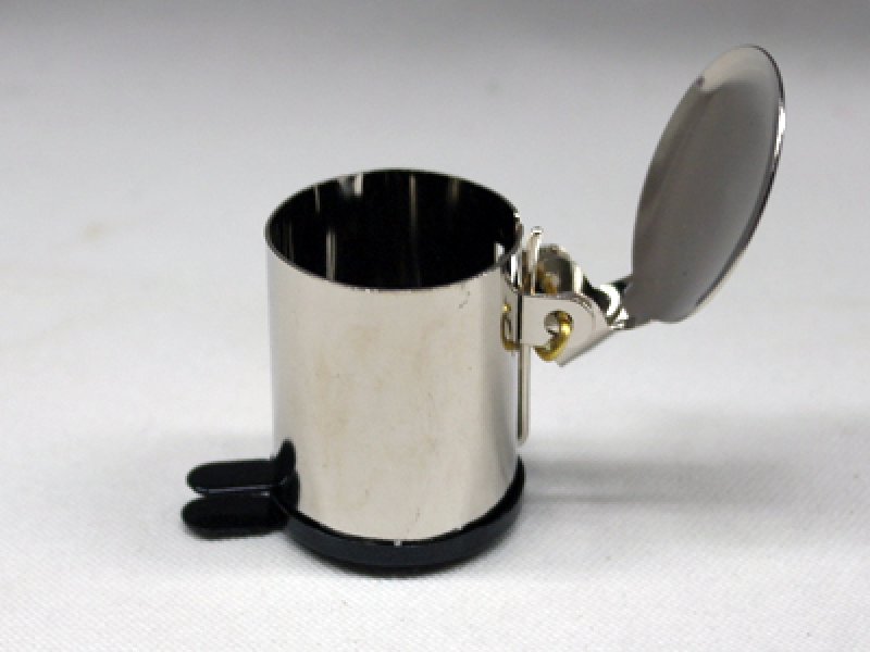 画像4: ペダル　ゴミ箱　ステンレス (4)