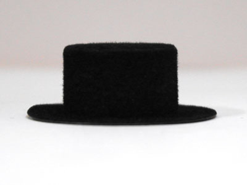 画像1: ブラック・ハット（帽子） (1)