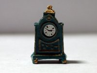 置時計　ブルー