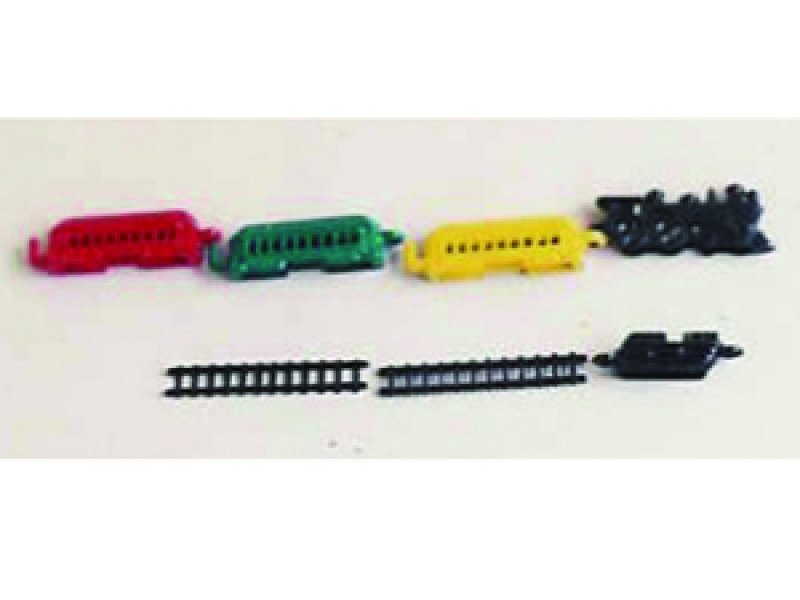 画像1: メタル・トレイン・セット (1)