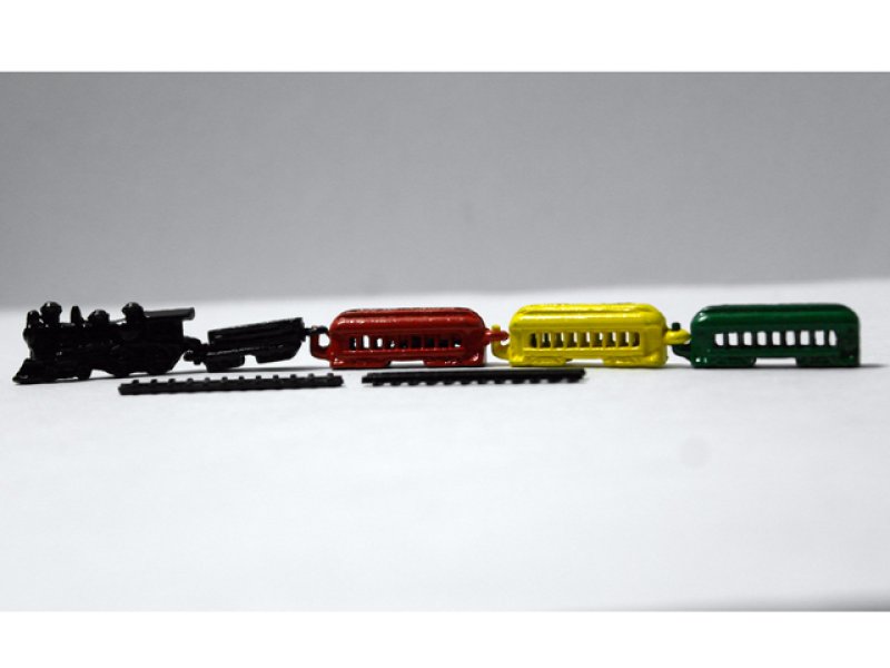 画像2: メタル・トレイン・セット (2)