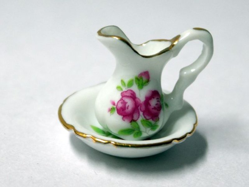 画像2: 洗面器＆ジャグ (2)