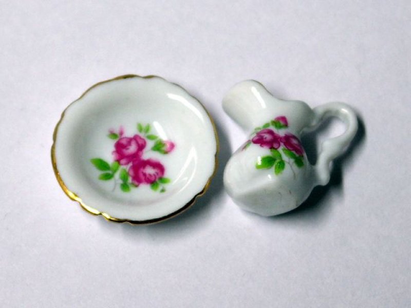 画像3: 洗面器＆ジャグ (3)