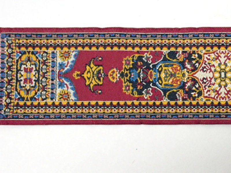 画像2: トルコ絨毯　ランナー　4x22cm (2)