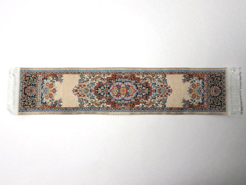 画像1: トルコ絨毯　ランナー　4x22cm (1)