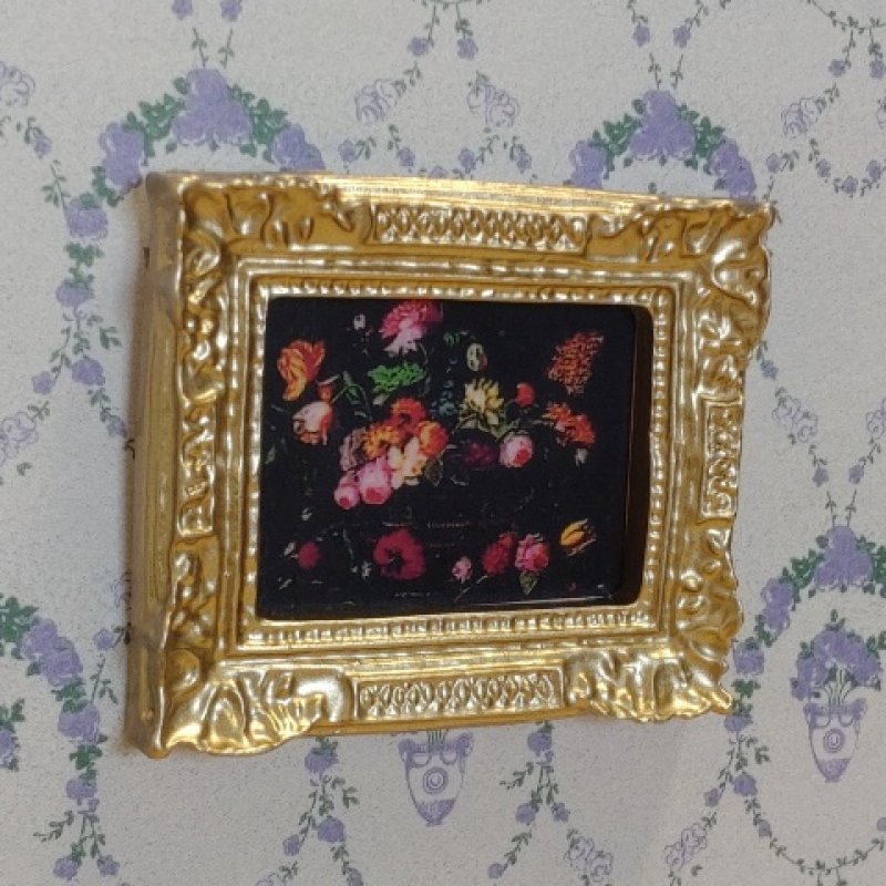 画像2: 額入り絵　フラワー (2)