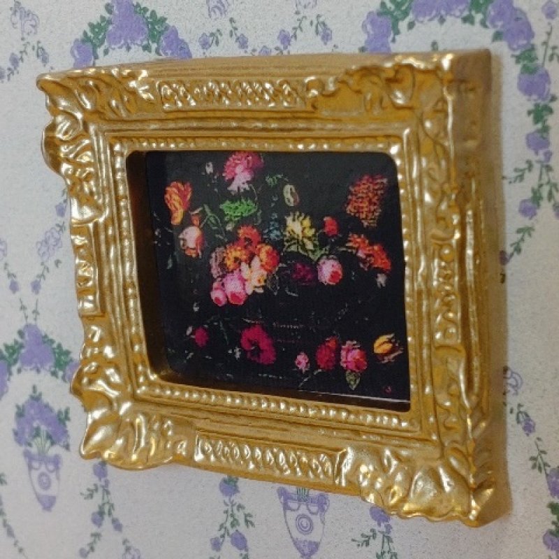 画像3: 額入り絵　フラワー (3)