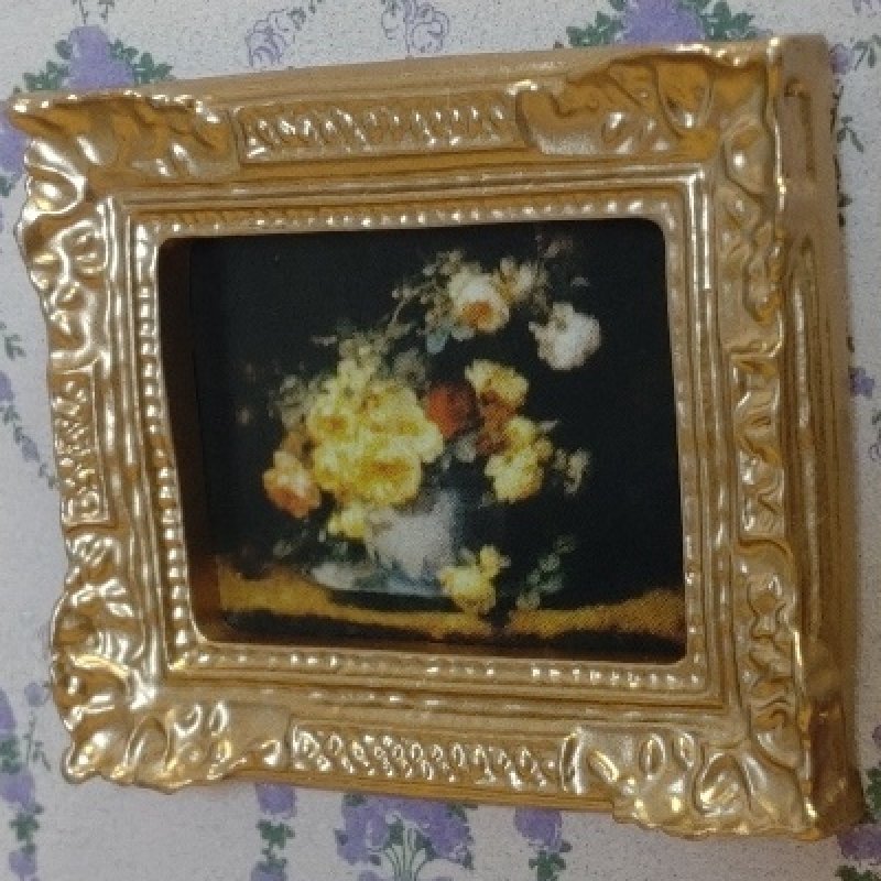 画像3: 額入り絵　フラワー (3)