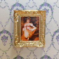 額入り絵　子供