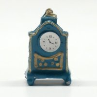 置時計　ブルー