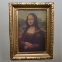 額入り絵画　モナリザ