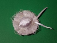 帽子(白色）　レース