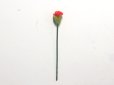 1/12サイズのドールハウス用ミニチュアカーネーション　赤です