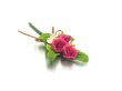 1/12サイズのドールハウス用ミニチュア薔薇のブーケです