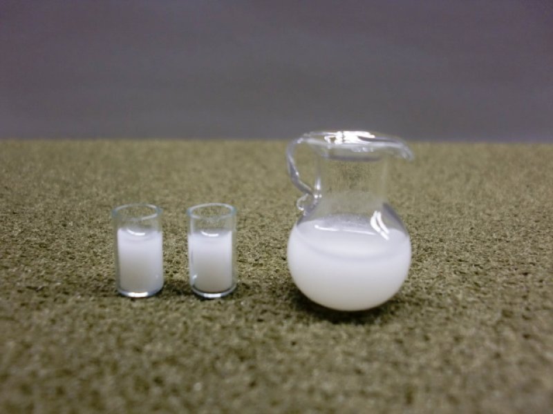 画像3: ミルク　ジャグ　＆　グラス2個　セット (3)