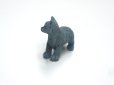 1/12サイズのドールハウス用ミニチュア猫　（グレイ　キャット）です