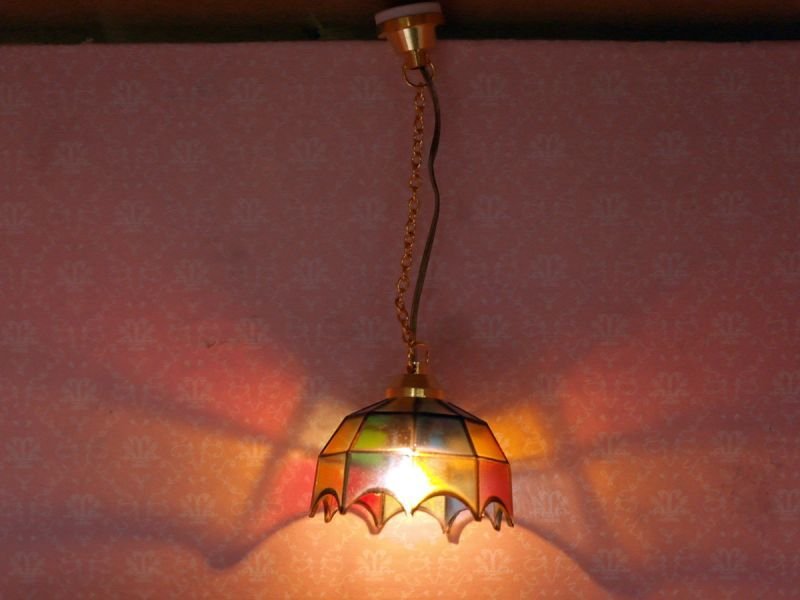 画像2: 照明　吊り下げ　ティファニー　カラー35mm　