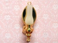 照明　壁用 オイルランプ　ミラー付スコンス