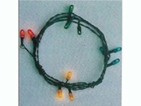 照明　クリスマス　12球付き　4色