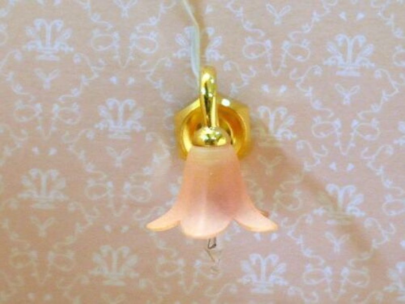 画像4: 照明　壁用 チューリップ　ピンク (4)