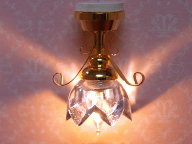 画像1: 照明　天井用　リリー　ブルー