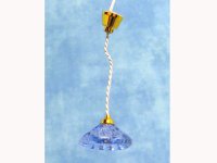 照明　天井用　吊り下げ　フルート　ブルー