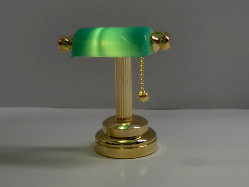 画像8: デスクランプ　グリーン　LED　（電池付） (8)