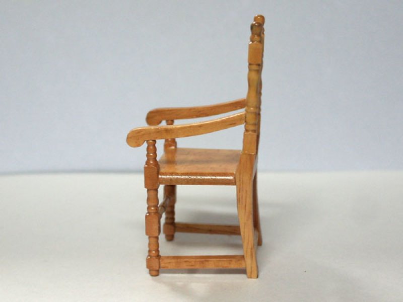 画像3: カーバー（彫刻）・チェア　アーム付（肘掛） (3)