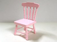 キッチン　チェア　ピンク