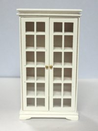 ブック・キャビネット　白