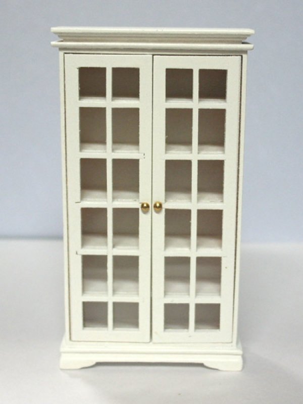 画像1: ブック・キャビネット　白 (1)