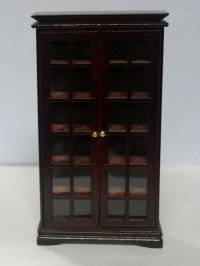 ブック・キャビネット　マホガニー