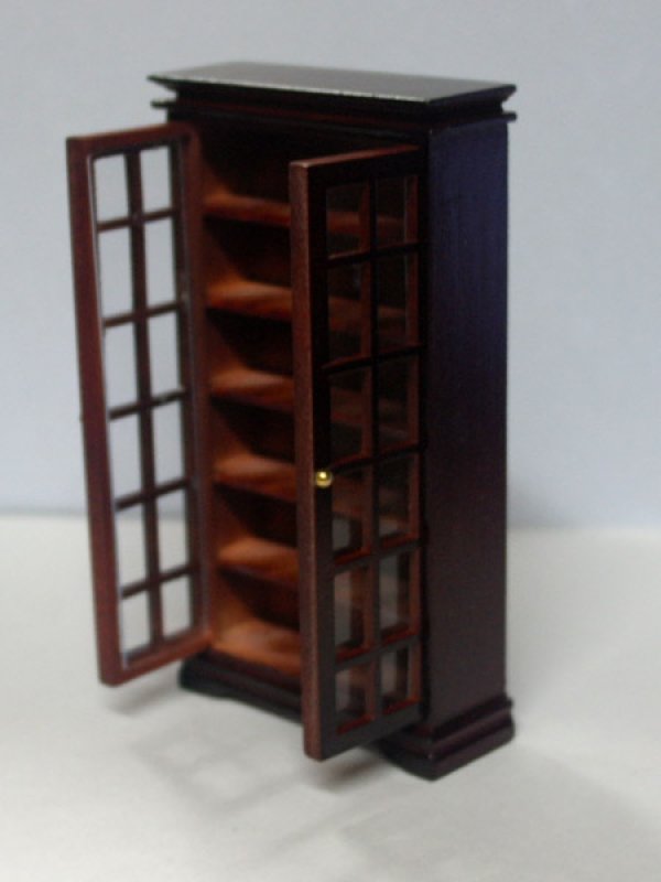 画像4: ブック・キャビネット　マホガニー (4)