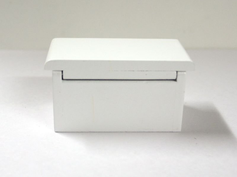 画像1: ベア　ブランケット・ボックス　ホワイト