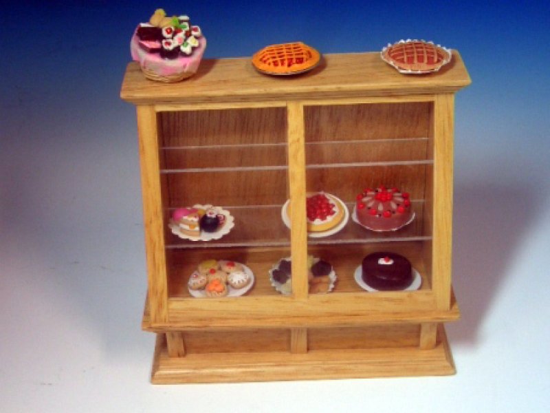 画像2: ショップ・ディスプレィ・キャビネット　パイン