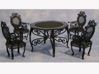 ワイヤー　ガーデンセット グリーン