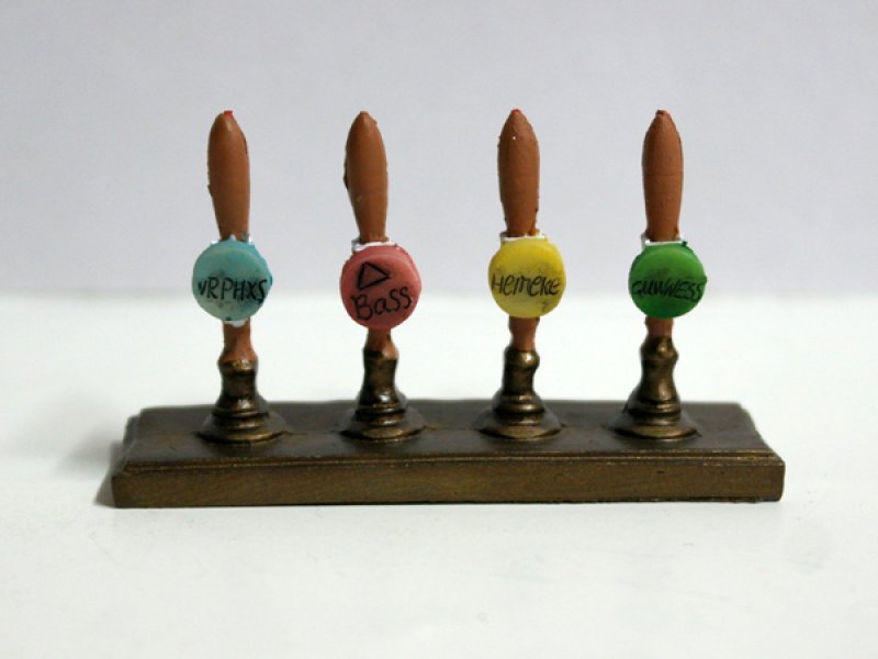 画像1: バー　ポンプ・ハンドル (1)