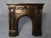暖炉　マントルピース　