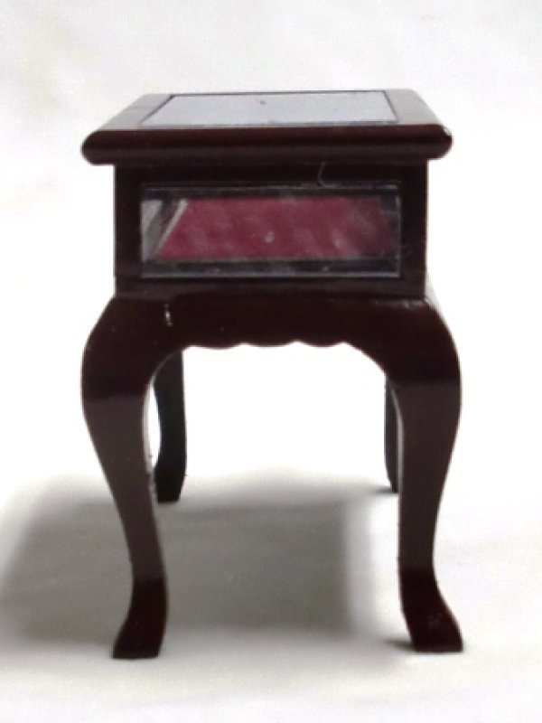 画像5: ディスプレイテーブル マホガニー (5)