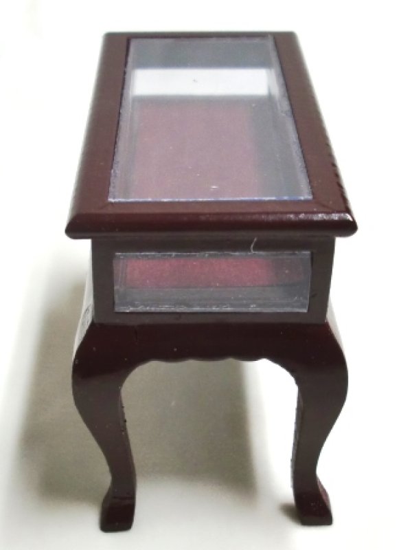 画像4: ディスプレイテーブル マホガニー (4)