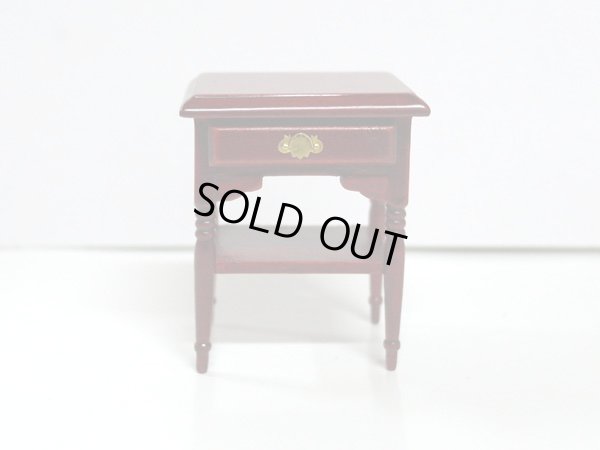 画像1: テーブル小　引出し付き