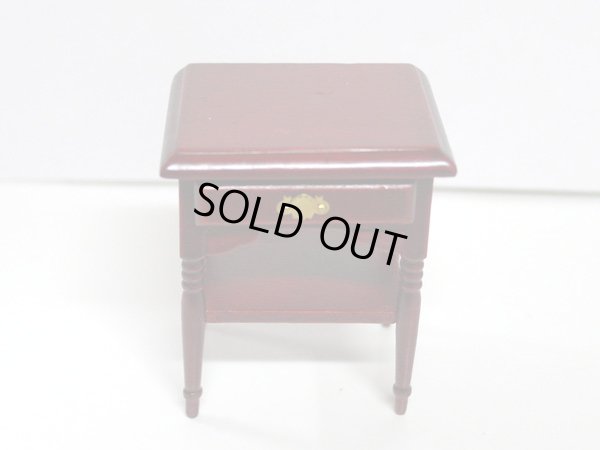 画像2: テーブル小　引出し付き