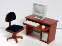 コンピュータ・デスク&チェア　PC付