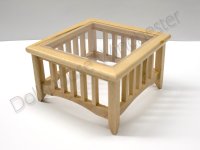 コーヒーテーブル　ガラストップ