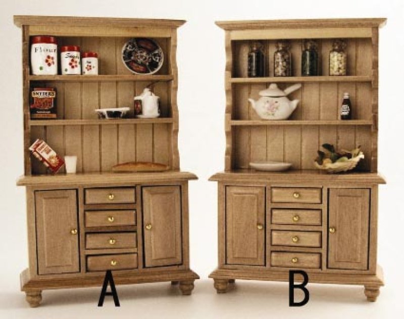 画像4: ドレッサー アクセサリー付　パイン (4)