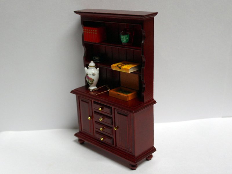 画像2: ドレッサー＆アクセサリー　マホガニー (2)