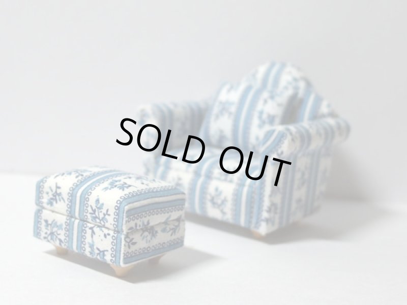 画像1: アームチェア＆オットマン (1)