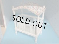 天蓋付ベビーベッド