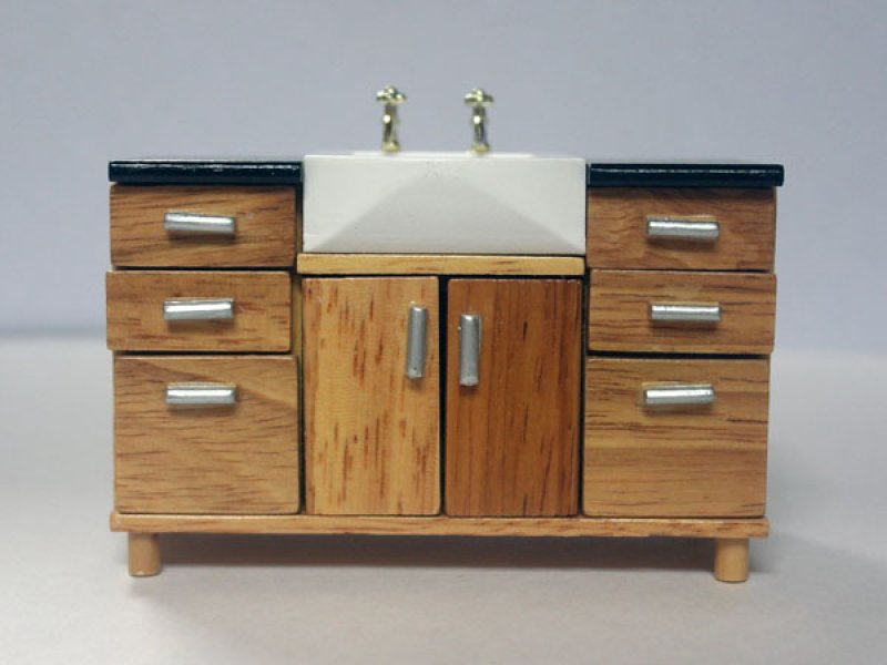 画像1: シンク・ユニット（流し台）　モダン (1)